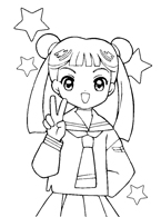 Cardcaptor Sakura Coloring Page
